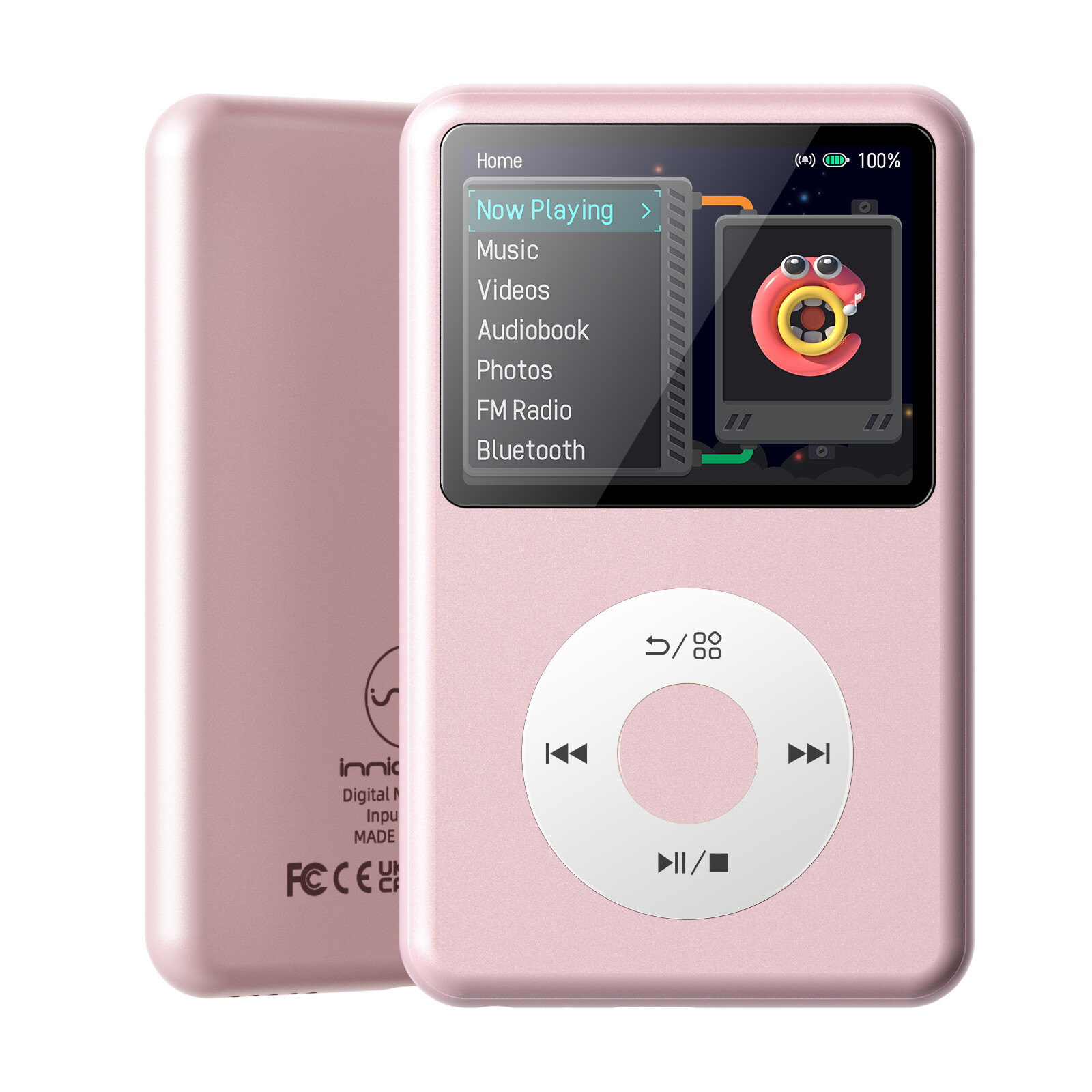Audio Music Kids - مشغل موسيقى MP3 مع بلوتوث وفيديو