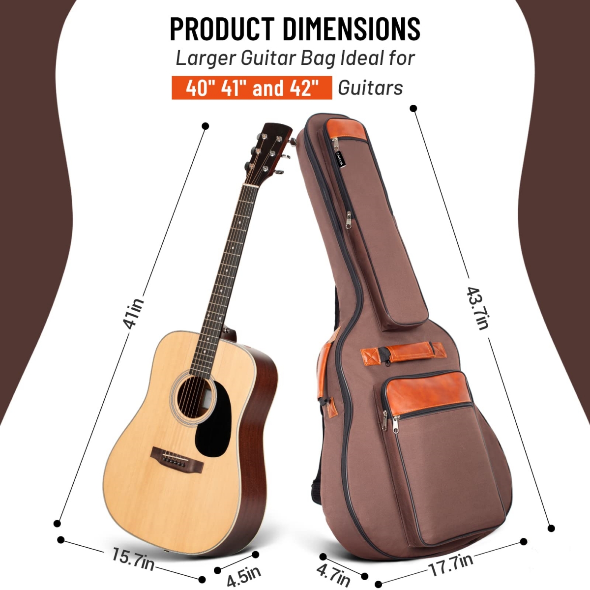 حقيبة جيتار صوتي من Miwayer، ح - مراجعة Guitar Strap Padded وسعره