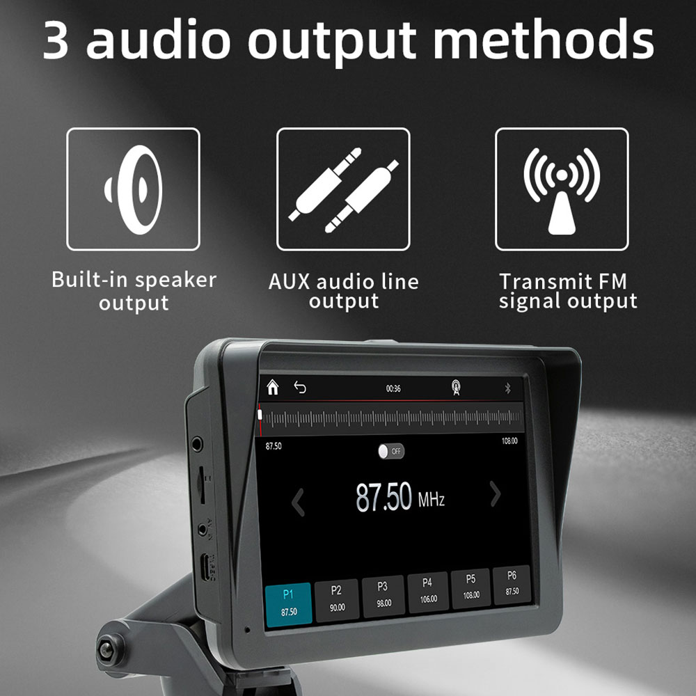 مشغل وسائط متعددة للسيارة بشاش - مراجعة Audio Music Image وسعره