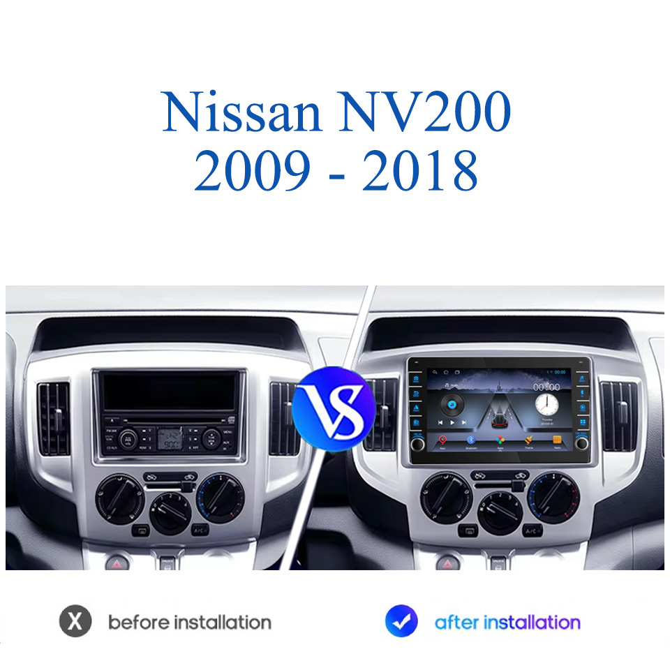 راديو السيارة لنيسان NV200 200 - مراجعة Audio Music India وسعره