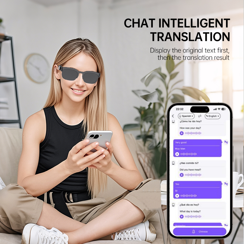 نظارات شمسية ذكية 2026 مع ميزة - مراجعة Audio Music To Video وسعره