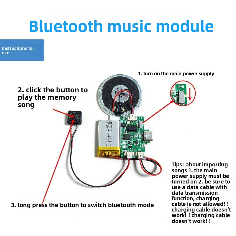 وحدة صوت لاسلكية قابلة لإعادة  - مراجعة Download Audio Music Player وسعره