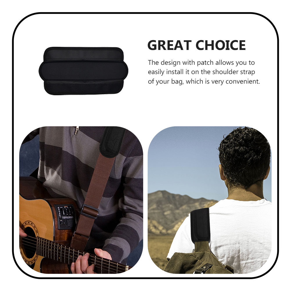 وسادة كتف واسعة ومريحة للحقيبة - مراجعة Guitar Strap Padded وسعره