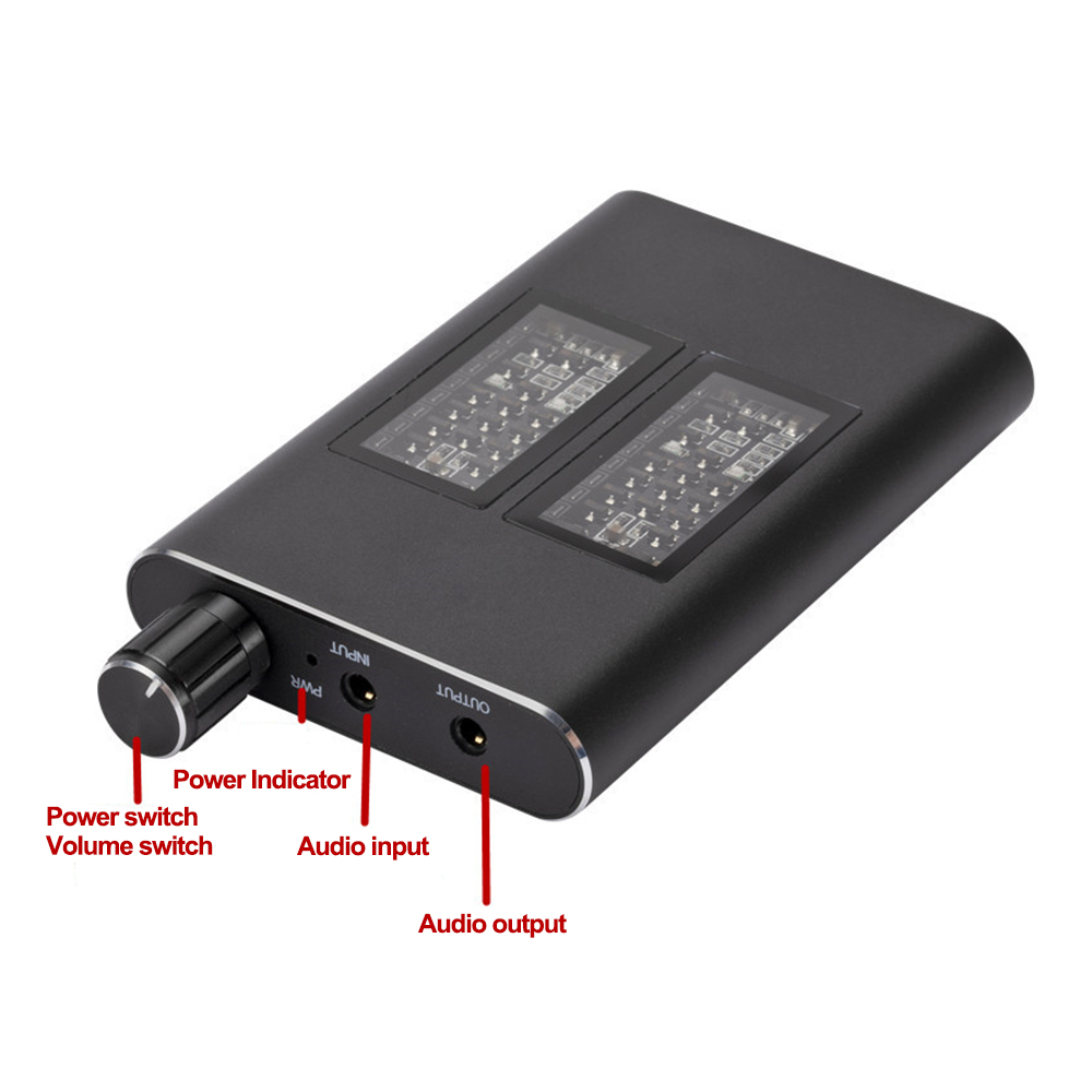 قابلة للشحن HiFi مضخم ضوت سماع - مراجعة Audio Music Player Pc وسعره