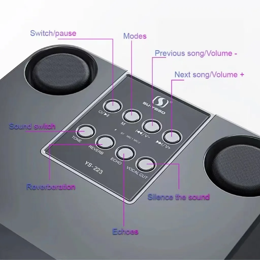 مكبر صوت محمول بتقنية البلوتوث - مراجعة Audio Music Kids وسعره