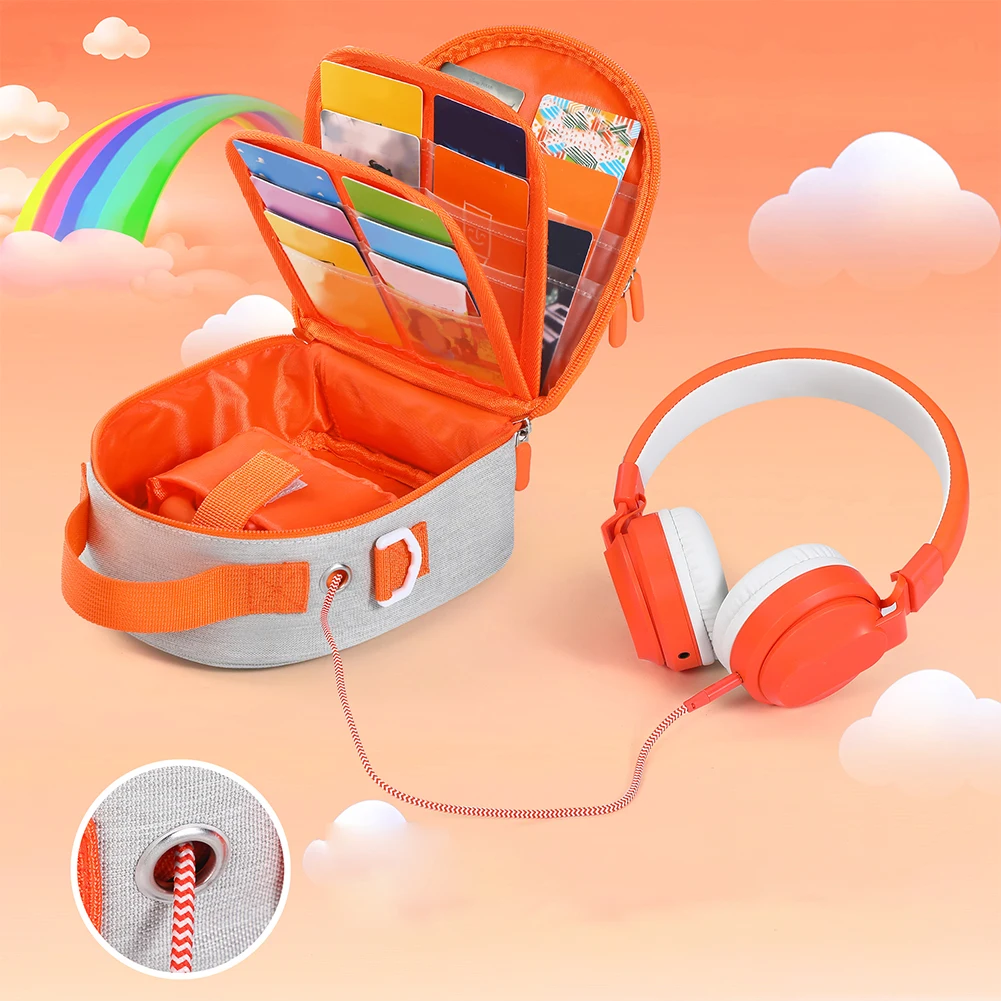 حقيبة تخزين لمشغل الصوت والموس - مراجعة Audio Music Kids وسعره